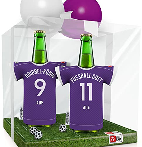 AUE Trikot-Kühler Fanartikel Fan-Edition | Home Überraschung | Passend für AUE Fanartikel | Mann Freund Bruder Fußball Fan Runder Geburtstag-Geschenk Trikotkühler by MYFANSHIRT