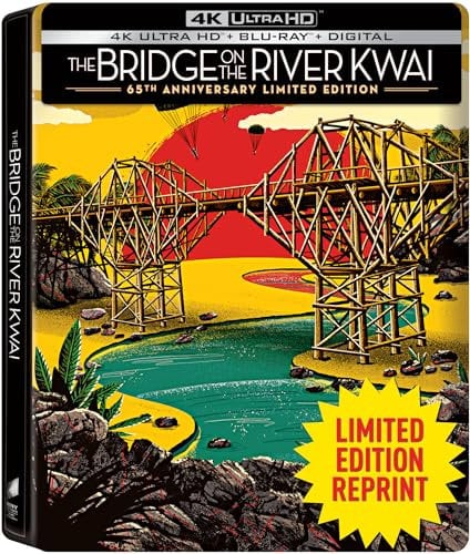 The Bridge on the River Kwai: 65th Anniversary Limited Edition Steelbook [4K UHD]