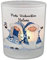 FEENSTAUB Windlicht Glas, Weihnachten Deko Winter, Teelichthalter Glas Personalisiert Mit Name, Kerzenglas, Weihnachtsgnomen, Tischdeko Teelicht