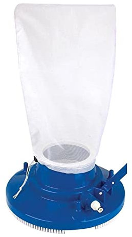 Aspirapolvere per Piscina Portatile Strumento per la Pulizia della Piscina Testa di aspirazione con Borsa a Rete Aspirapolvere per Piscina Nuoto Elementi Esterni Portatili Testa di