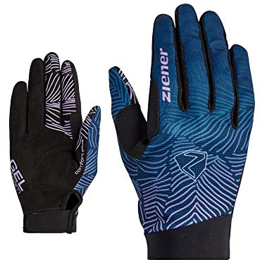 Ziener Damen Conny Fahrrad/Mountainbike/Radsport-Handschuhe | Langfinger mit Touchfunktion - atmungsaktiv,dämpfend, Sweet Lilac, 8
