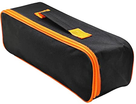 perfk Organizador de Maletero de Coche, Bolsa de Herramientas de Coche con Cremallera Duradera, Bolsa de Almacenamiento Plegable para aspiradora de Coche, Manija única L