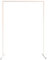 Trimming Shop Rectangle Arch Stand 150cm x 200cm White Metal Arch Backdrop Stand Party Background Decoration Garden Arbors for Wedding Reception Valentines Baby Shower Engagement Birthday Decor