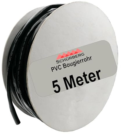 5 Meter Isolierschlauch Bougierrohr Durchmesser 10mm Kabelschlauch zum zusätzlichen Schutz von Leitungen Kabeln perfekt für KFZ PKW LKW