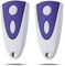 pepape 2 x Replacement Remote Control for Novoferm Novotron 502/504/512/514, Compatible with Novoferm Manual Transmitter 433.92 MHz