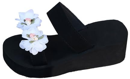 TYUIOP Sandali Bambina 27 Ciabatte Ragazza Estive Ciabatt Beige Ciabatte Zeppa Scarpe Con Zeppa Donna 42 Pianta Larga Ciabatte Comode Donna Riposanti Estive Infradito Donna Eleganti