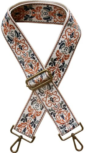 Xundefeng 5cm Breiter Boho Damen Taschengurt Handbag Straps für Taschen Taschengurte zum Wechseln Schulterriemen K