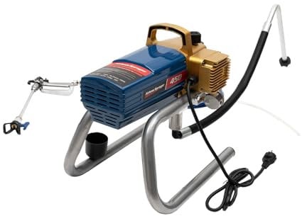 Kaichenyt 3000 PSI Farbsprühsystem, 25cm Airless Sprayer Wandfarben Sprühgerät Hochdruck-Pistole Sprühpistole