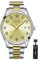 CIVO Herren Uhren Edelstahl Analog: Einfach Groß Ziffernblatt Armbanduhr Herren - Wasserdicht Gold Klassische Business Quarzuhr Geschenke für Männer