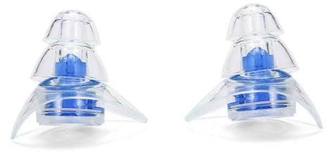 BEBEMOKO Silikon-Ohrstöpsel mit Geräuschfilterung, wiederverwendbar, bequem, für Schlaf, Arbeit und Reisen, 1 Paar