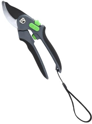 VILLCASE Forbici Da Potatura Manganese Per Utensili Da Giardinaggio Taglio Facile Per Rami e Fiori Impugnatura Antiscivolo Per Uso Confortevole Per Vivaio e Frutteto