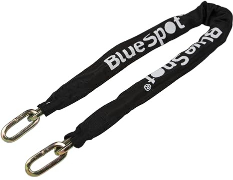Bluespot 77077 Motorbike Bike Security Chain 3FT x 8MM Square Link with Nylon Sleeve