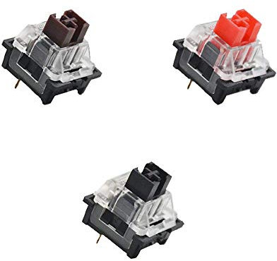 OUTEMU (Gaote) Switch 3 Pin Keyswitch DIY Replaceable Switches for Mechanical Gaming Keyboard (Mix)