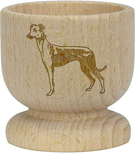'Greyhound Dog' Wooden Egg Cup (EC00012909)