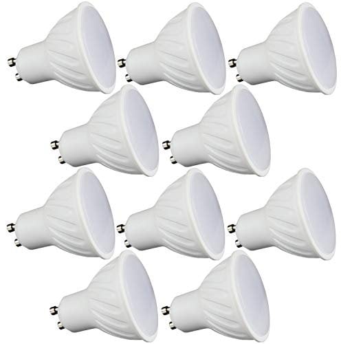10 x LED Leuchtmittel GU10 230V 9W Lampe Lampen Spot (neutralweiß)