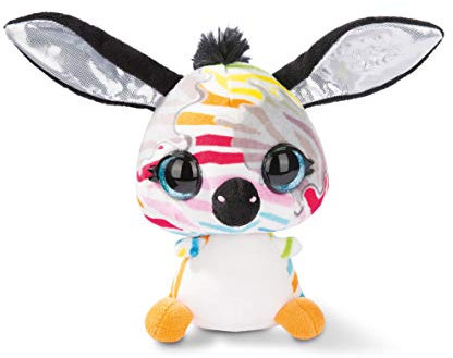 NICI Kuscheltier NICIdoos Baby-Zebra 16cm, Flauschiges Plüschtier für Kinder und Kuscheltierliebhaber