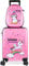 Weewooday Kids Luggage and Backpack 18 Suitcase with Spinner Wheel Hard Case Travel 13 Backpack Girl Suitcase Set for Kids Travel Supplies(Pink,Unicorn Style)
