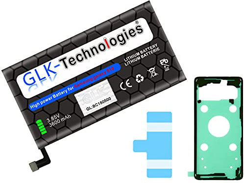 Power Replacement Battery Compatible with Samsung Galaxy S10 G973F EB-BG973ABU | Original GLK-Technologies Battery | 3600 mAh Battery | Includes 2 x Adhesive Tape Sets