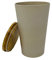 KeMar Kitchenware Tischabfalleimer mit Deckel, Kunststoff, Mülleimer, Abfalleimer, Kosmetikeimer (Hellgrau, 1,2 L)