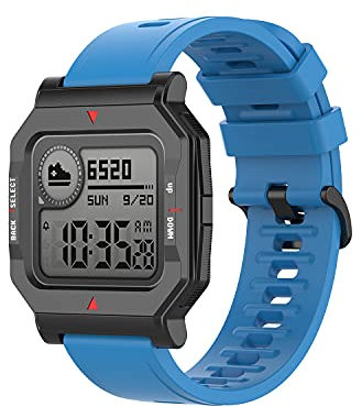 Tyogeephy Cinturino per Amazfit Neo, Morbido Silicone Cinturino per Amazfit Neo Smartwatch(No Tracker, Replacement Bands Only)