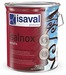 ISAVAL laca antioxidante, color blanco, 750 ml, satinado