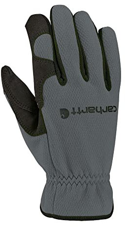 Carhartt Herren offener Manschette Handschuhe für kaltes Wetter, grau, M