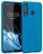 kwmobile Custodia Compatibile con Huawei P30 Lite Cover - Back Case per Smartphone in Silicone TPU - Protezione Gommata - blu indaco