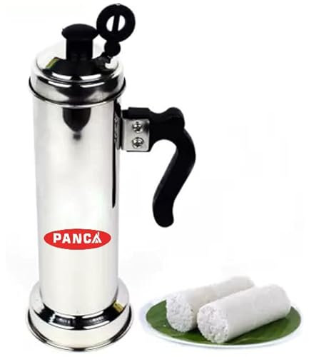 PANCA Puttu Vessel Stainless Steel Puttu Maker, Puttu Kudam Suitable for Pressure Cooker