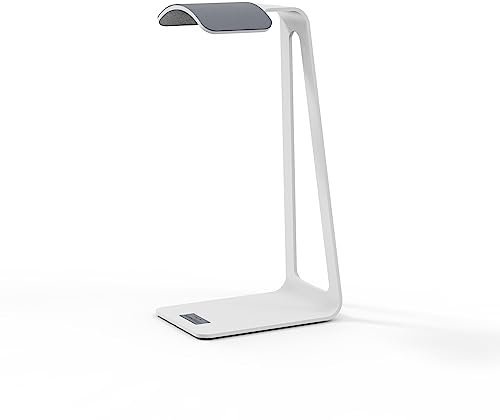 HAWKRIDGE Mule MS1 - gaming headset and headphones stand, strong and dependable, powder coated steel, soft silicone headband rest - white