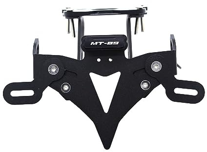 Kennzeichenhalter Motorrad Fit for Yamaha MT09 MT 09 2021-2022 Kennzeichen Halter Motorrad Zubehör Schwanz Ordentlich Halterung Hinten Fender eliminator Motorrad Kennzeichenhalter ( Color : MT09 )