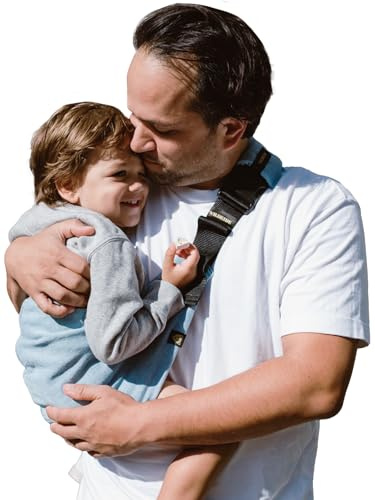 Wildride Kindertrage Basic Kollektion (Hüfttrage (Denim)