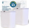 GENIO IN CASA 2pz Pattumiera Sottolavello da Appendere 12L con Coperchio Scorrevole - Cestino Umido per Spazzatura Differenziata - Accessori Salvaspazio per Cucina e Bagno (2x Bianco)