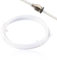 PTFE Schlauch 4mm PTFE Teflon Tube 2M White Hoch Temperatur Beständig Ersetzen Teflonschlauch für 1,75 mm 3D Drucker Filament für Ender 3 Series Ender 5 Series CR 10 Series mit Importiertes PTFE-Harz