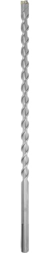 kwb SDS Max Hammerbohrer, Ø 20 x 540 mm (Schlagfeste Hartmetallplatte, Hochwertiger Werkzeugstahl, Gefräste Zweifach-Spirale, Beton, Mauerwerk, SDS Max)