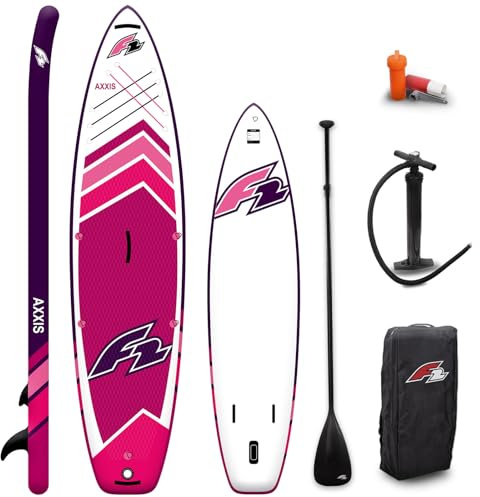 F2 Damen SUP Stand Up Paddle Board Axxis 10'5''/11'6/12'2 wählbar Pink