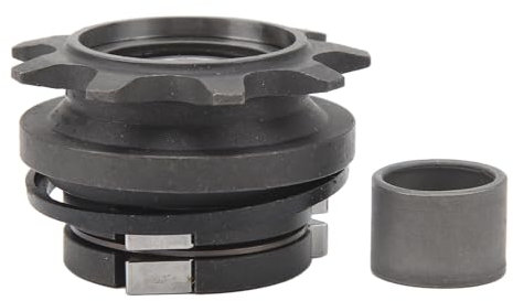 Singlespeed-Fahrradfreilauf, Stahl 9T 12mm Refit Singlespeed-Zahnrad, mit Gewinde Bearbeitetes Kupplungsritzel für 412-Faltrad