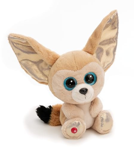 NICI Kuscheltier GLUBSCHIS Wüstenfuchs Fenfen 25cm braun - Fuchs Kuscheltier aus weichem Plüsch, niedliches Plüschtier zum Kuscheln und Spielen, für Kinder & Erwachsene, tolle Geschenkidee - 61781