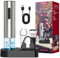 Assark Electric Wine Bottle Opener Rechargeable Automatic Wine Opener Set with Wine Stopper, Foil Cutter, Wine Aerator,Storage Base & USB-C Cable for Wine Lovers