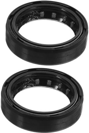 MUELODSIC 2 Pz Paraolio Per Fuoristrada Morsetto Per Palo Strumento Livello Olio Forcella Kit Spurgo Freni Scooter Driver Della Guarnizione Della Forcella Motociclo Black Ferro Da Stiro