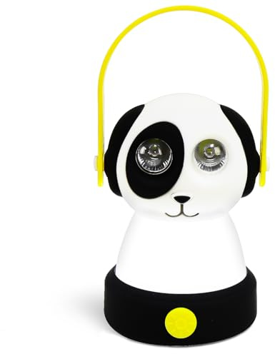 LED Campinglampe Kinder Welpen Design, Nachtlicht Kinder, Batteriebetriebenes Nachtlicht, Geschenk Geburtstag Kinderfest Weihnachten, Für Abenteuer ab 6 Jahren, Batterien exklusiv