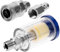 BAZEITFLOW 1Set Essiccatore Aria con Separatore Acqua per Verniciatura Pneumatica Adatto Compressori e Strumenti Pneumatici