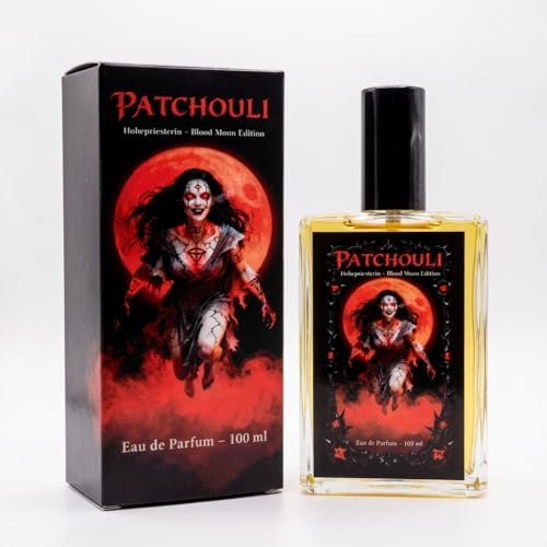 Patchouli Natur Blood Moon Edition.100 ml · Limitiert auf 666 Flaschen. Gothic, Eau de Parfum, Patchouly