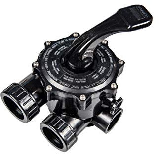 Lacron Swimming Pool Sand Filter Multiport Valve Black
