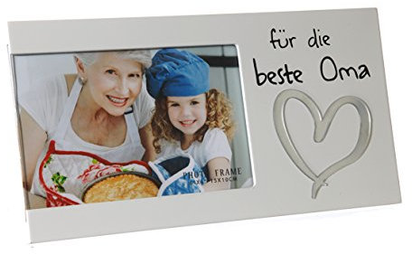 Bilderrahmen für ein Foto mit Spruch - Für die beste Oma
