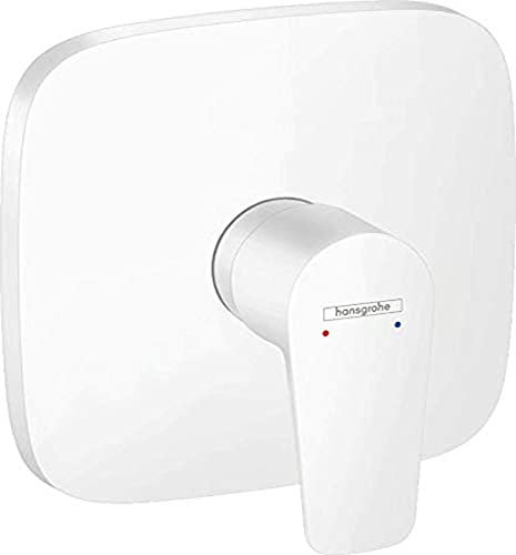 hansgrohe Duscharmatur Talis E, Unterputz Einhebel-Wannenmischer, Mattweiß
