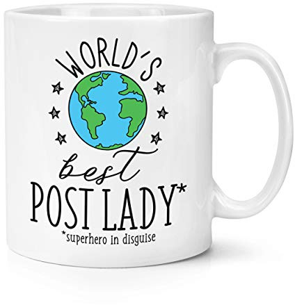 World's Best Post Lady 10oz Mug Cup