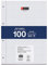 Miquelrius - Bloc de recharge, 100 feuilles quadrillées 4x4 mm avec marge, Papier opaque 90 g/m², Recharge de feuilles A4 perforées pour classeur à anneaux, Fournitures scolaires