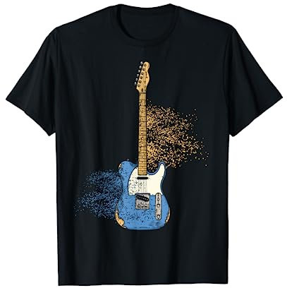 Musik Geschenk E Gitarre T-Shirt