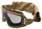 Revision Desert Locust Schutzbrille Basic Kit Clear (Tan)