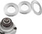 3pcs Saw Blade Adapter Bushing Washers, Metal Circular Saw Blade Ring Reduction Bushing Adapters (22.23 x 20 mm)